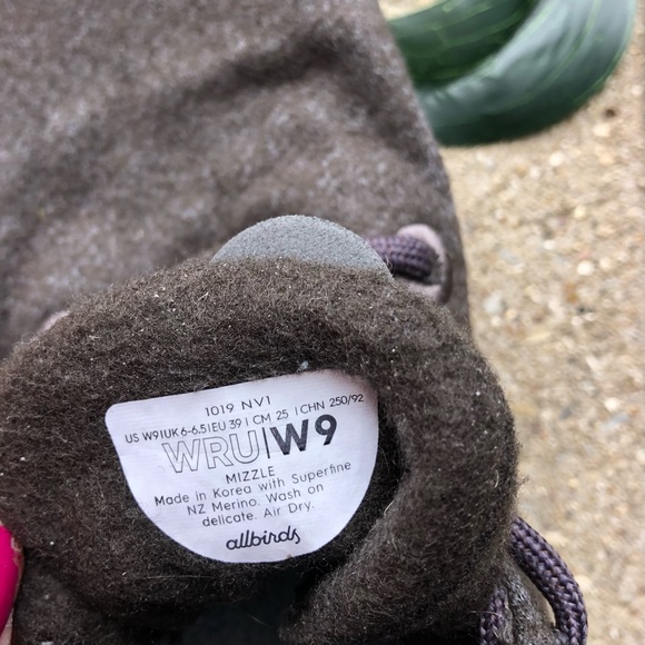 Allbirds Wool Runner-up Mizzle High Top Sneakers Women’s 9 - Picture 10 of 11